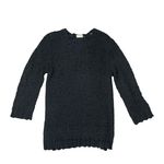 Scotch & Soda Maison La Femme Selon Marie Black Open Knit Sweater Top MEDIUM Photo 0