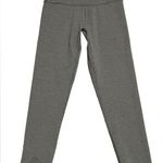 Aerie  Womens Charcoal Gray Cropped Leggings, Athletic, Yoga Pants, Size Small Photo 0