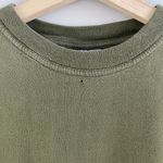 Vintage Olive Green Australia Kangaroo Embroidered Graphic Short Sleeve Tee Photo 3