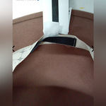 Nine West Women's Round Trench Hat 100% Wool Adjustable Size Brown Photo 3