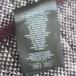 Guess Charlotte Jacquard Poncho Jacket Cape One Size Sweater Knit Poncho Photo 11