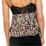 Free People NWT Little Dreams Printed Lace Camisole Photo 2
