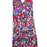 NICHOLAS Multicolored Floral Cotton Silk Blend Flowy Myla Maxi Dress Size US 0 Photo 7