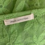 Urban Outfitters  Green Floral Mesh Sheer Kimono Cover Up Festival Beachy Photo 4