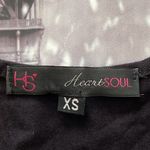 Heart soul  Black And Gold Zigzag Stripes Tank Top Photo 3