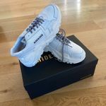 Hide & Jack Unisex Plain Logo Streetstyle Sneakers in White Size 10 Photo 0