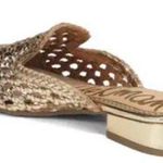 Sam Edelman Gold Mules Photo 2