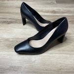Alfani  Women's Black Leather Squared Point Toe Step ‘N Flex Jeules Pumps sz 8.5 Photo 3