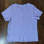 Karen Scott lavender short sleeve top, plus size 1X, NWT Photo 2