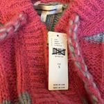 Love Shack Fancy  Pink and Gray Cardigan Sweater Photo 13