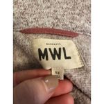 Madewell MWL (Re)sourced Sweater Fleece Shirt-Jacket in Heather Pale Thistle Size XS Photo 6