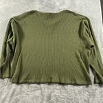 Babaton Aritzia The Group Oversized Boxy Waffle Knit Sweater Large Relaxed Sport Photo 3