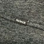 Hurley  Double-Breasted Peacoat L 22” p2p Black Marl EUC Photo 8