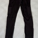 Athleta  Delancey Moto Tight Womens Small Tall Black Leggings Active Travel Pant Photo 0