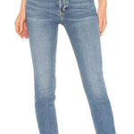 RE/DONE  Originals High Rise Ankle Crop Jeans Photo 0