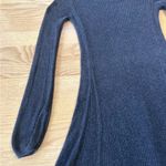 American Eagle  Outfitters Dark Grey Knit Sweater Dress Size Medium Ribbed Photo 5