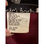 Nancy Bolen City Girl Red Tweed Fur Collar Studded Zip Vest Women's XL Size undefined Photo 4