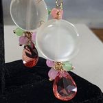 Pretty Feminine Handmade Drop earrings Pink Photo 4