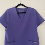FIGS Purple Scrub Top Photo 0