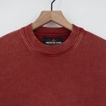 American Giant UNISEX American Vintage Crew Sweatshirt Made In USA Size S Red Photo 4