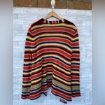 Wildfox Mohair Striped Mexican Blanket Cardigan Small Knit Colorful Small Photo 5