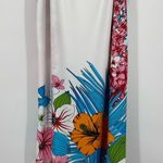 Floral Maxi Dress Sleeveless, White, Blue, red, Orange & Pink. Kaftan Moo Moo White Photo 0