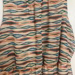 Cato  Beige patterned Striped midi dress Dress Women's 18/20W Photo 4