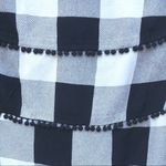Blanc NWT AFRM Womens size XL Blaze Noir Gingham Plaid knee length skirt Photo 6