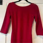 Lulu’s low back dress M elegant classy maxi cocktail red wine 3/4 sleeve lined Size M Photo 5