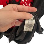 Lauren Moshi  Black Tee with White Cartoon Graphic Betty Boop Distressed XS Photo 3