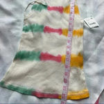 Free People ‎ Women's Sleeveless Easy Breezy Funky Stripe Tank Top White S Photo 6