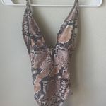 SheIn Snakeskin Bathing Suit Photo 3