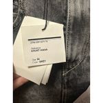 Isabel Marant NWT  Etoile Hiana High-Waisted Jean Shorts Size 34 Grey Photo 3