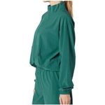 Beyond Yoga  In Stride Half Zip Pullover Long Sleeve Top Green Women’s Small Gym Photo 1