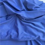 SouqFone Tankini Swim Top Womens Size XL Navy Blue Ruffled Adjustable Strap New Photo 6