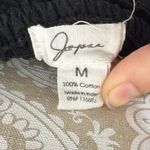 Japna Japan Smocked Black Eyelet Tank Top Cottage Core Classy Peplum Soft Girl Size  M Photo 4