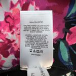 EXPRESS Shirt Women’s XSmall Black Pink Floral Popover Office Work Career Casual Photo 7