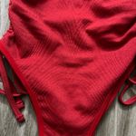 Urban Outfitters  Red  Side-Tied One-Piece Swimsuit Women's Size XS/S Photo 5