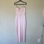 House Of CB  'Stefania'‎ Soft Peach Corset Maxi Dress NWOT Size L Photo 2