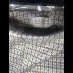 Altar'd State Women’s Altar’d State Plaid Slim Fit Pants Medium Tan And Blue Houndstooth Photo 2