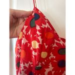 RHODE Rhonda Red Floral Organic Cotton Mini Dress NWT Size 8 Photo 8