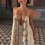 ZARA  Floral Halter Dress flowy summer casual vacation bohemian  Photo 1