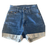 Bobi BOB Jeans Women's Cotton Blend‎ Denim Shorts Size 3/4 Photo 0
