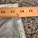 J Brand  Gold Messaline Coated Skinny Jeans Womens 26 Holiday Sparkle Denim Photo 3