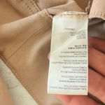 Free People  Ari Faux Suede Long Shirt Dress Gold Button Front Flare Sleeve Sz XS Photo 6