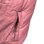 Old Navy Puffer Vest Full Zip Pink Sleeveless Pockets Size Small Fall Winter Photo 4