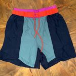 Free People  Movement Sun Daze Board Short Colorblock Beach Surf Gorpcore SMALL Photo 2