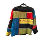 draper's & damon's Drapers & Damon’s Flax Blend Embroidered Toggle Lined Jacket XL Photo 3