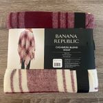 Cashmere Blend Red Plaid Wrap - Luxurious Fall Fashion Photo 1