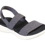 Skechers - ON The GO 600-15310BKW Color: Gray Black Size: 8 EUC Sandals women’s Photo 0